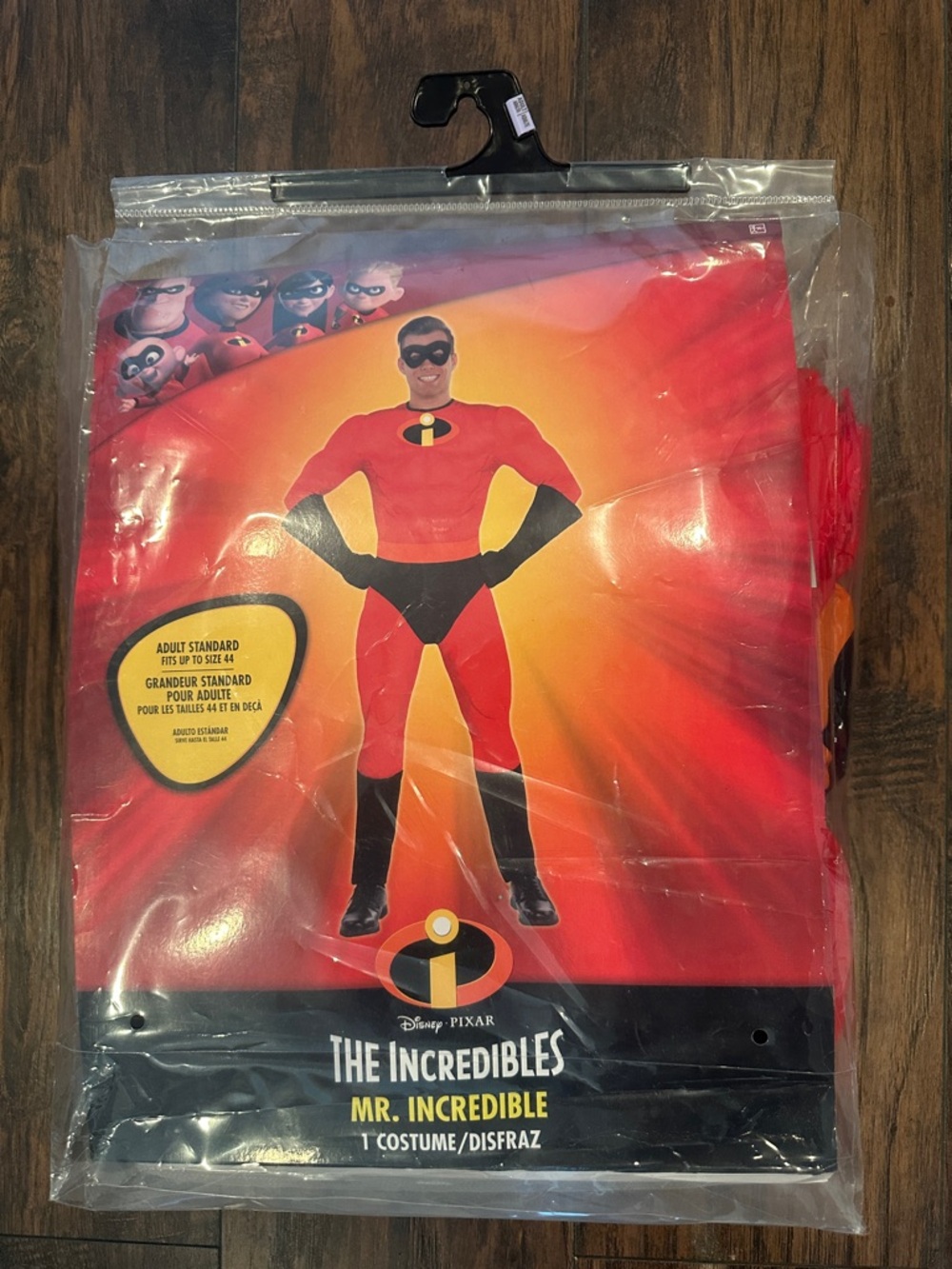 Spirit Men's Mr. Incredible Costume - Red and Black
